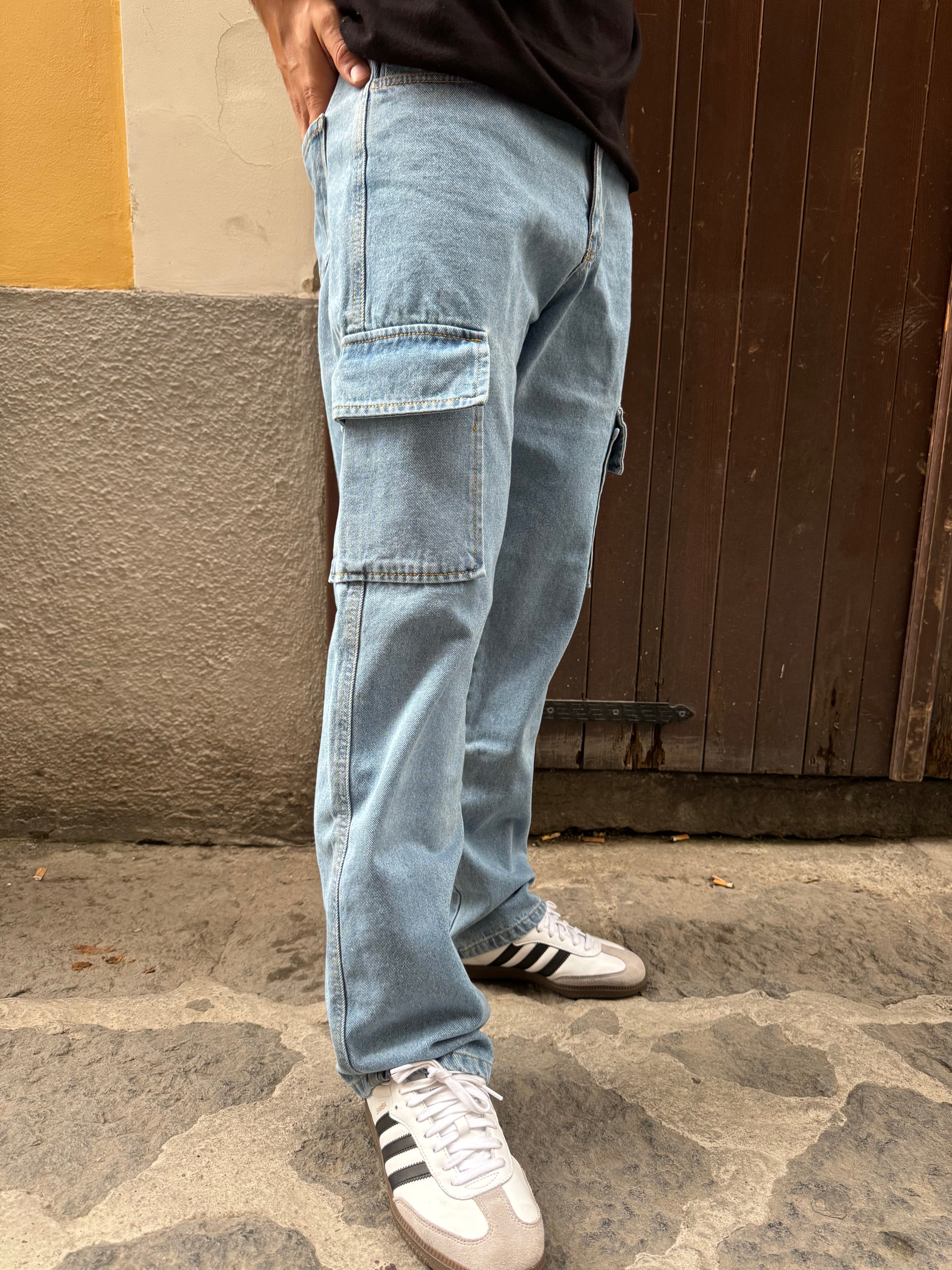 JEANS CARGO ALF25 NJB - Bluff Clothing Store