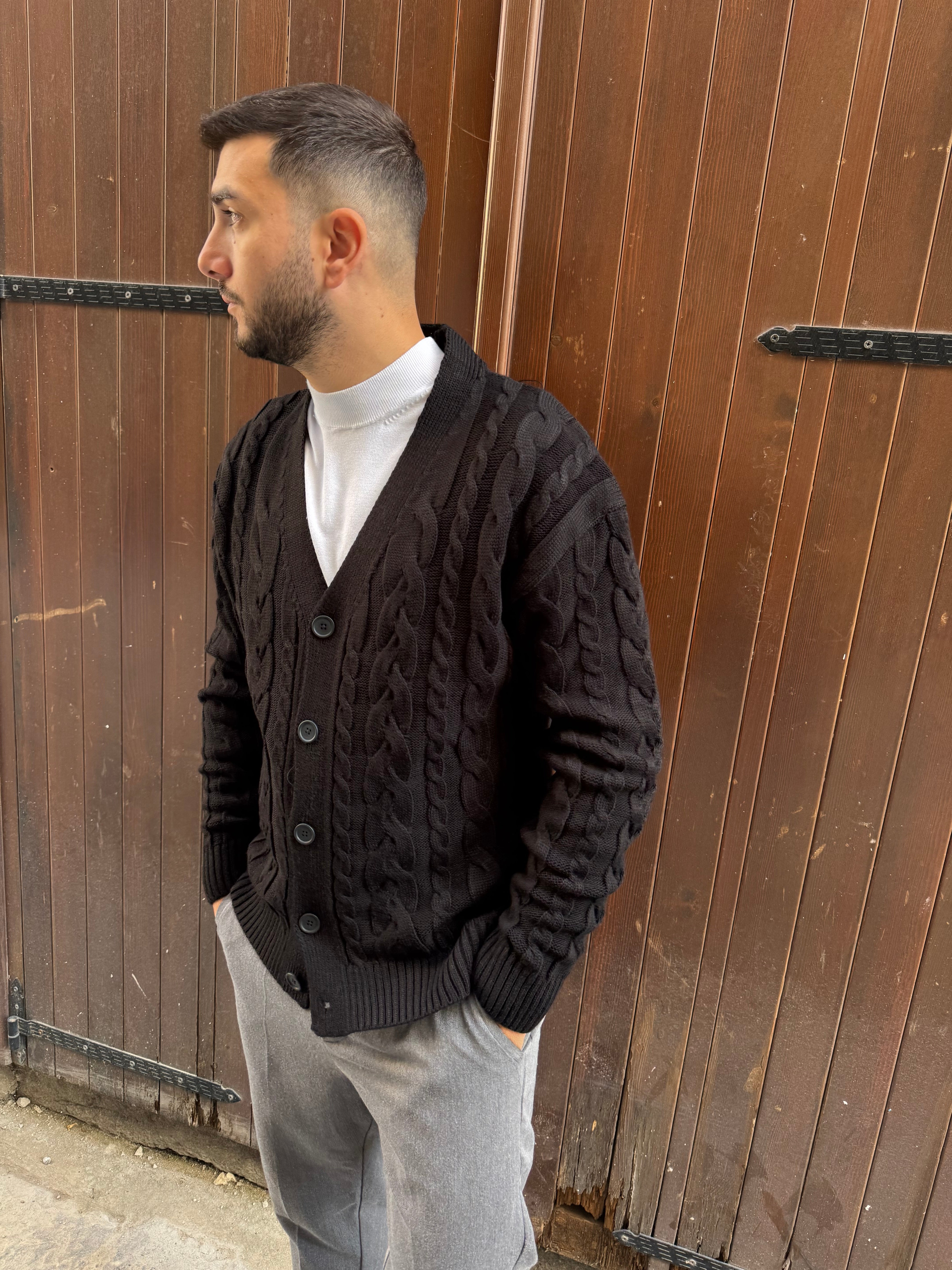 CARDIGAN TRECCE - Bluff Clothing Store